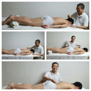 Dr. Lin Cong bei Behandlung